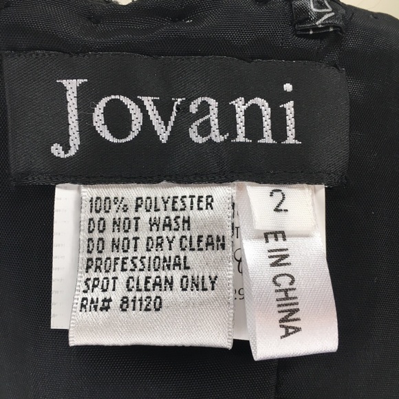 🚨SOLD🚨 Jovani Strapless Cocktail Dress - Picture 8 of 8